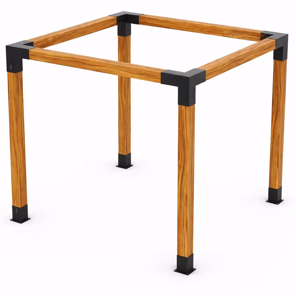 Jednostruka pergola — otvoreni krov