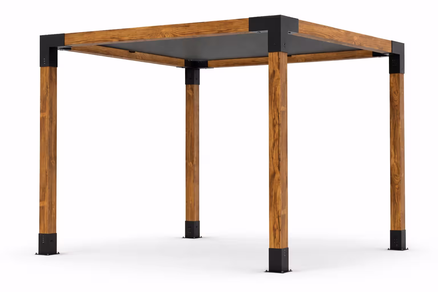 Jednostruka pergola — obloženi krov